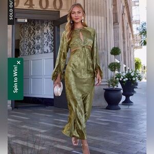 Vici Under My Spell Cutout Maxi Dress